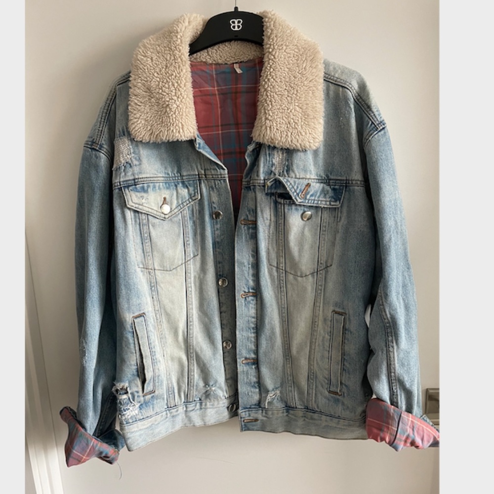 Fleece Lined Jean Jacket